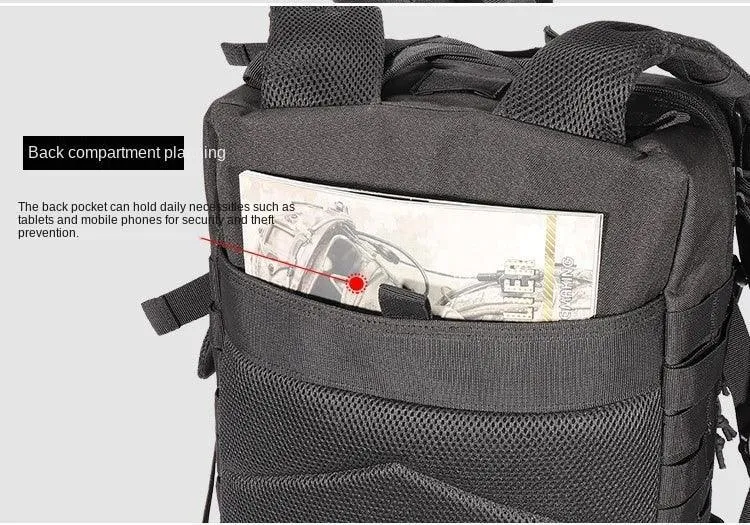 25L/50L Army Military Tactical Backpack Large Hiking Backpacks Bags