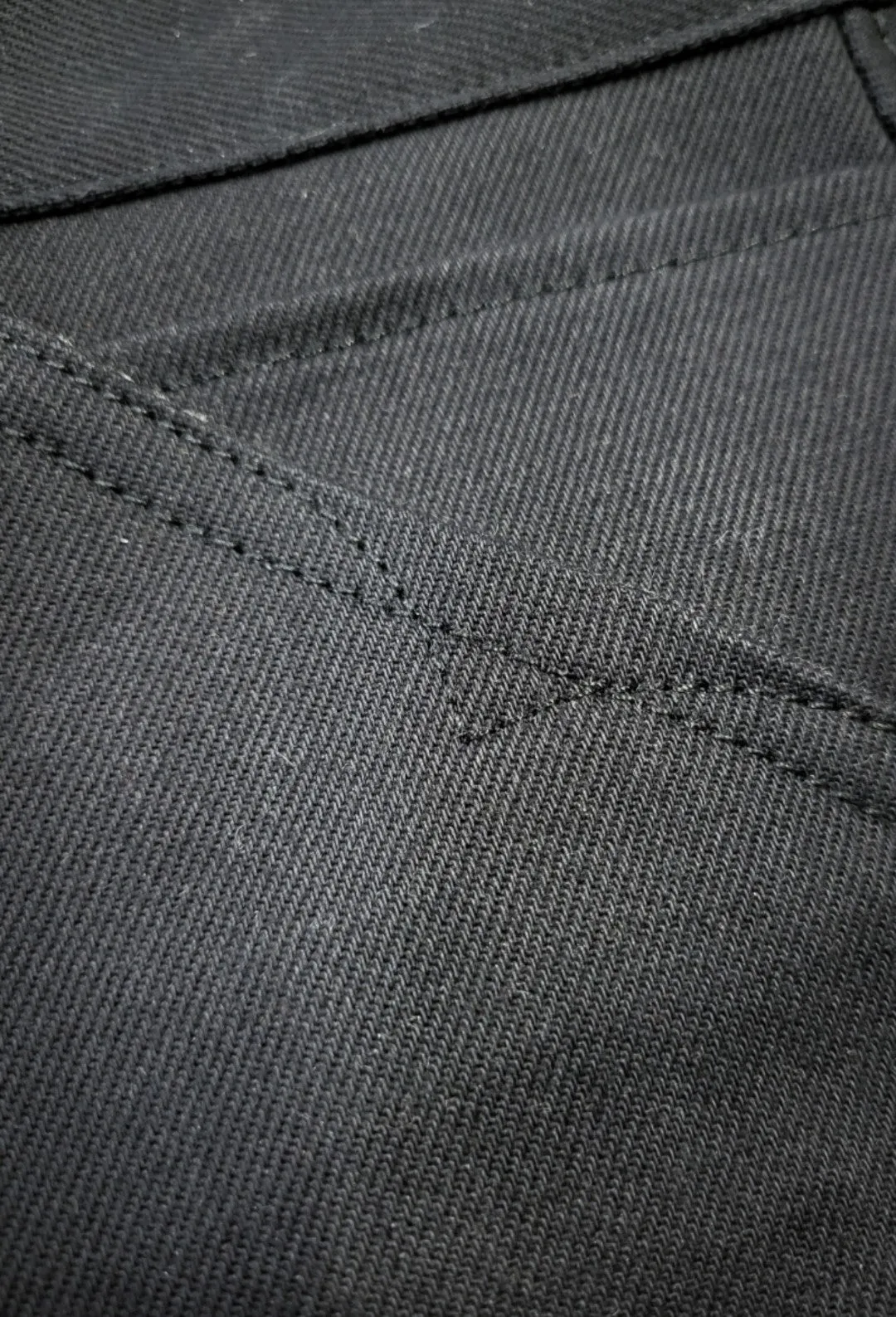 Black Denim Work Pants