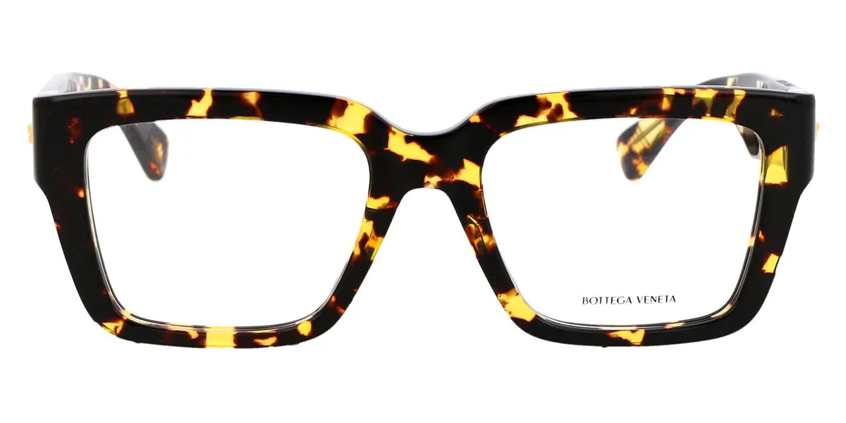 Bottega Veneta® BV1153O Designer Rectangular Glasses - Premium Quality Eyewear