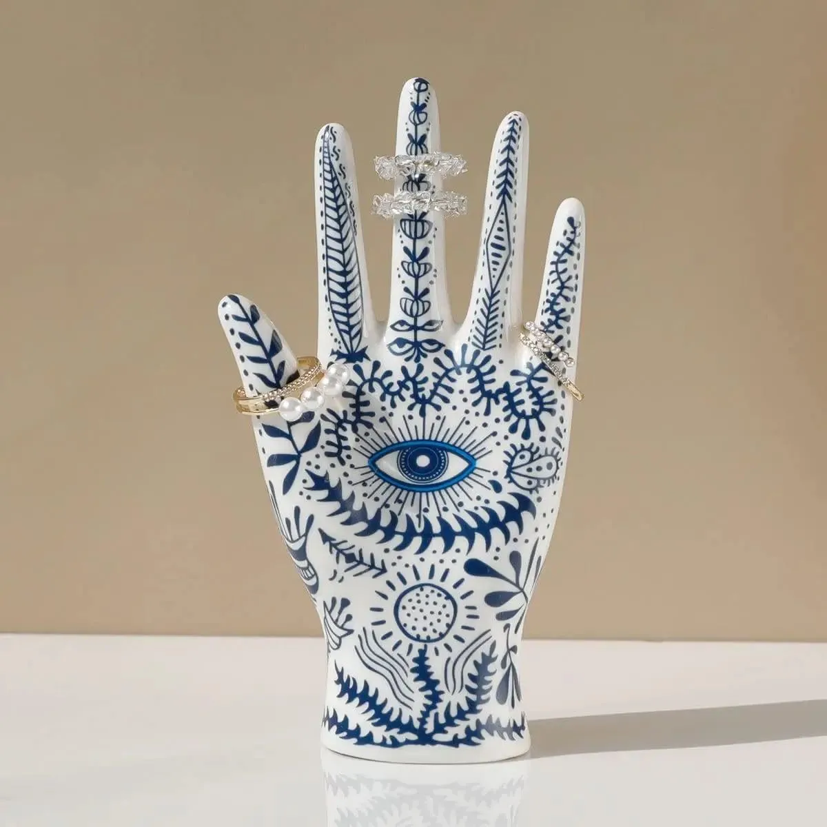 Cerulean Elegance Jewelry Holder
