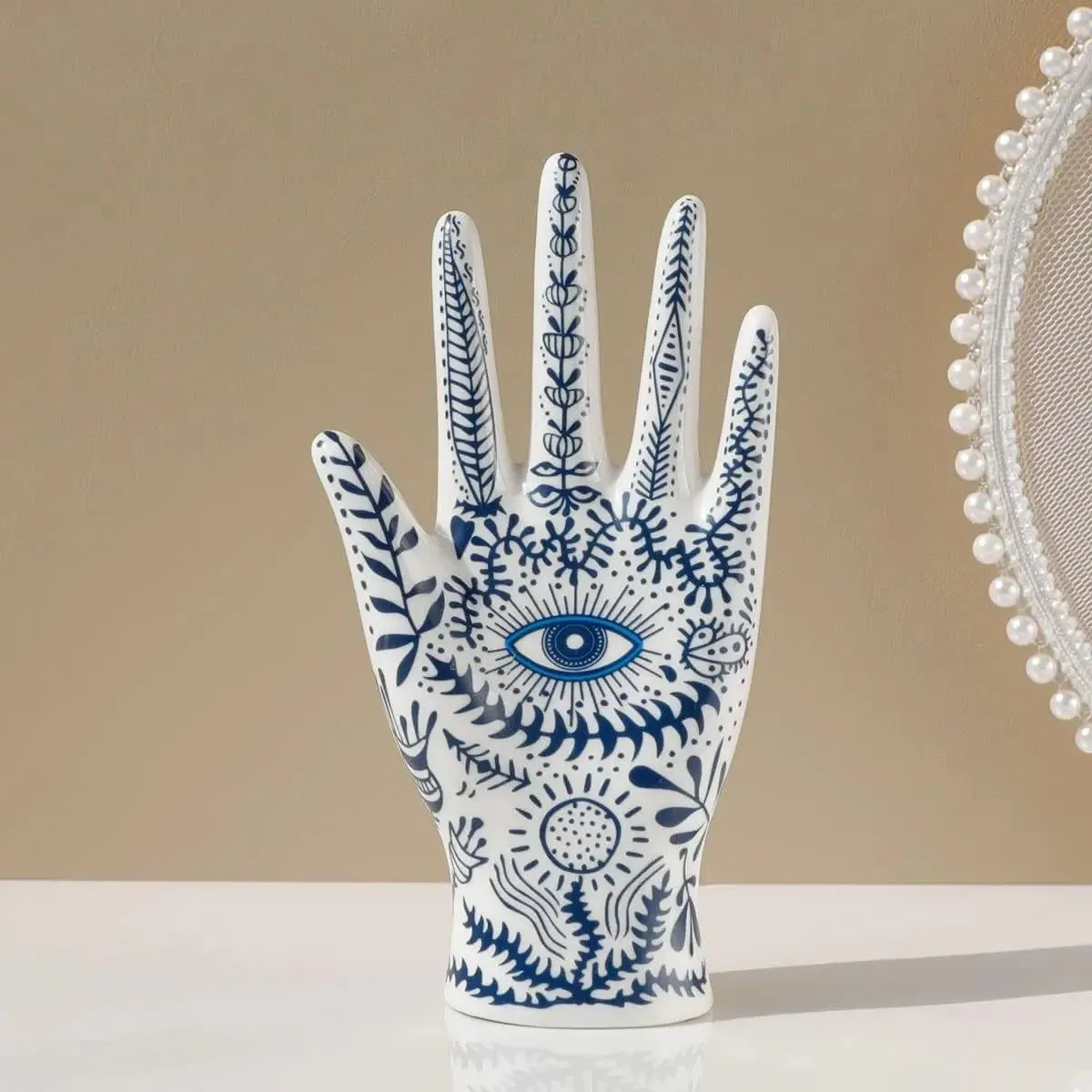 Cerulean Elegance Jewelry Holder