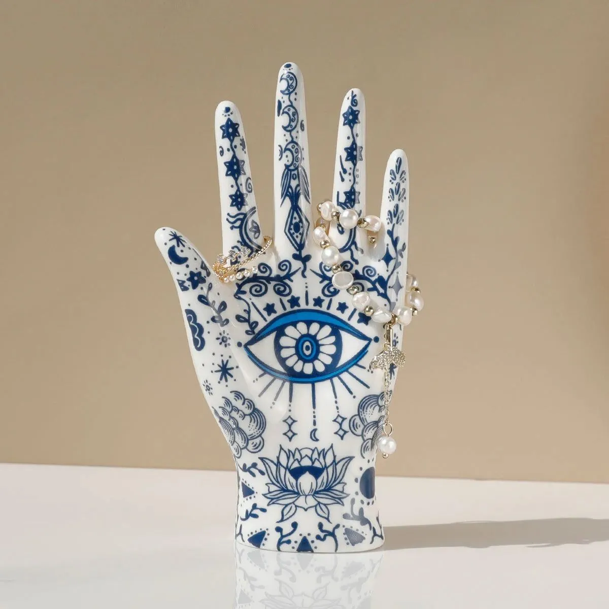 Cerulean Elegance Jewelry Holder
