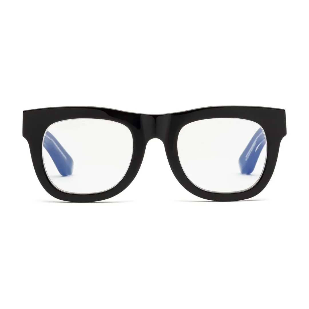 D28 Reading Glasses (Gloss Black and Vodka)