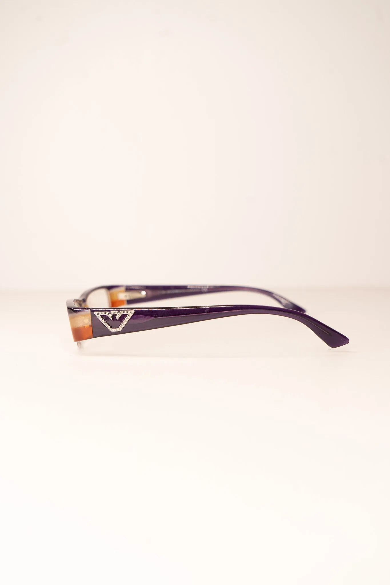 Emporio Armani Purple Glasses