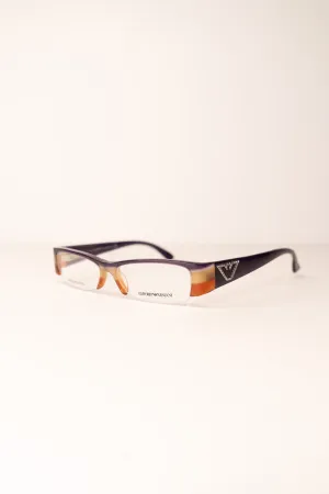 Emporio Armani Purple Glasses