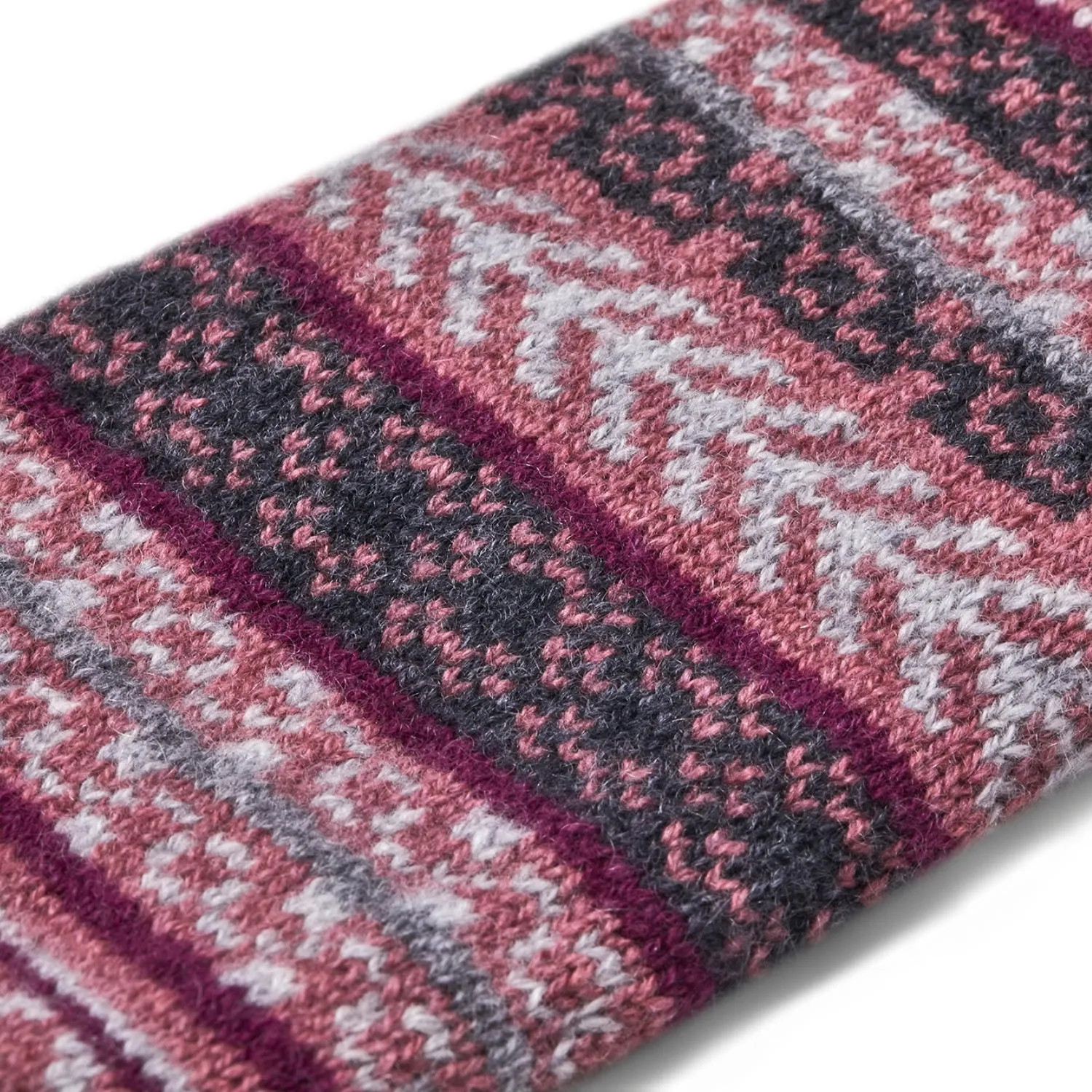 Fair Isle Fingerless Mittens | Lomond