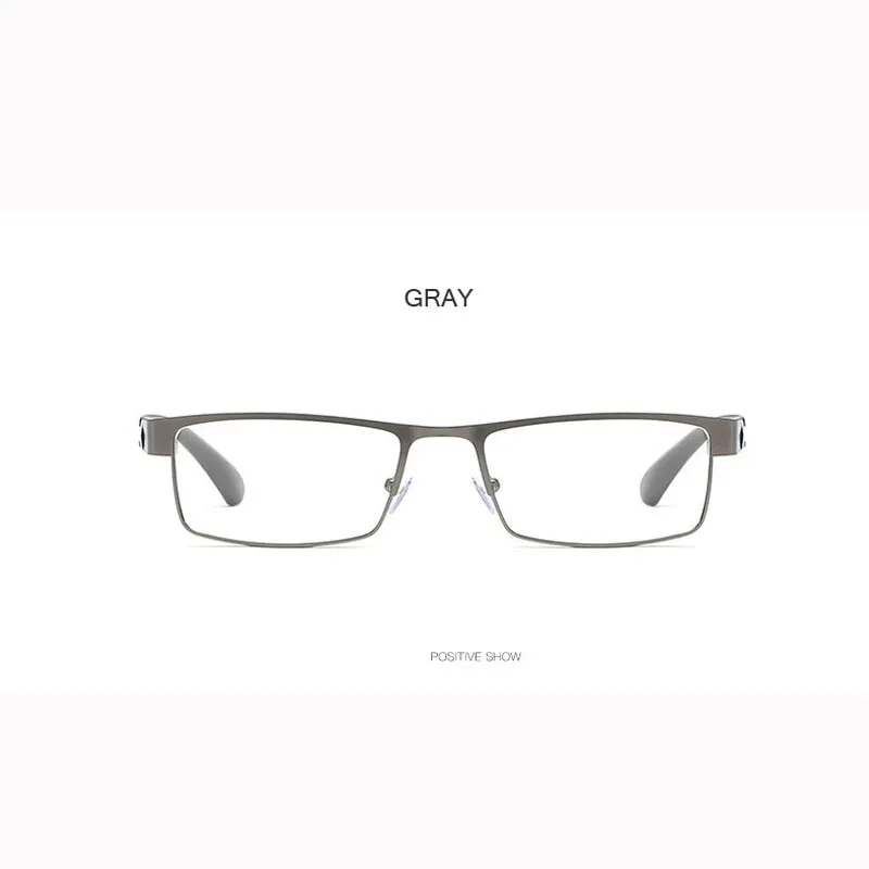 High Quality MEN Titanium alloy Eyeglasses Non spherical 12 Layer Coated lens reading glasses  1.0  1.5  2.0  2.5  3.0  3.5 4.0