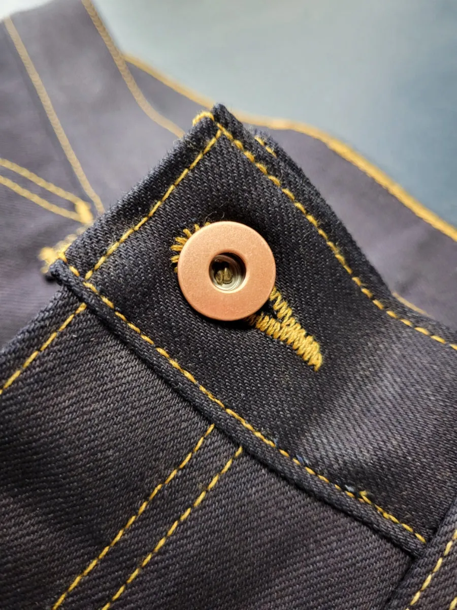 Indigo Black Work Pants