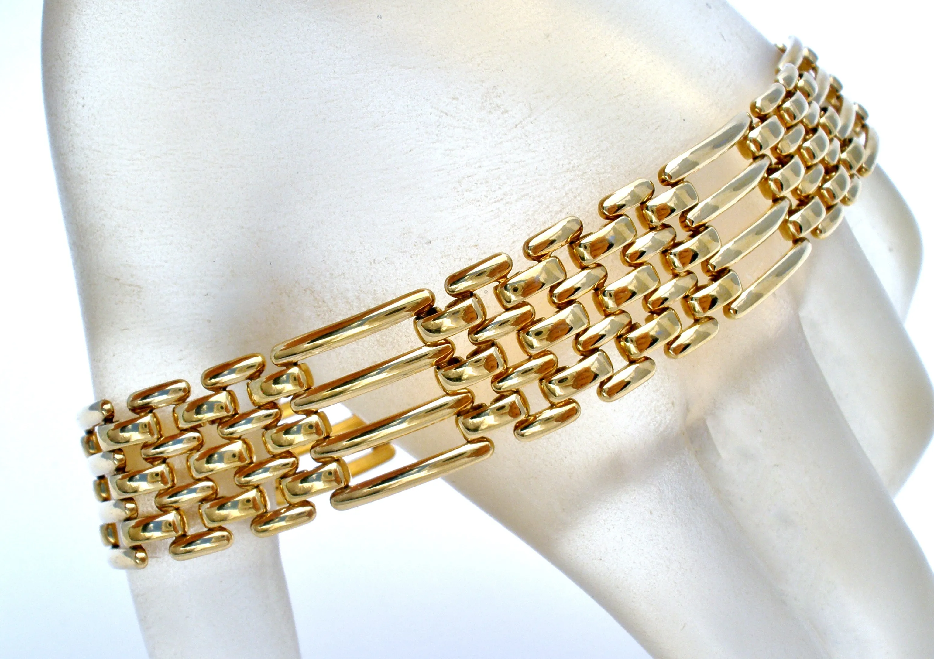 Napier Panther Link Jewelry Set