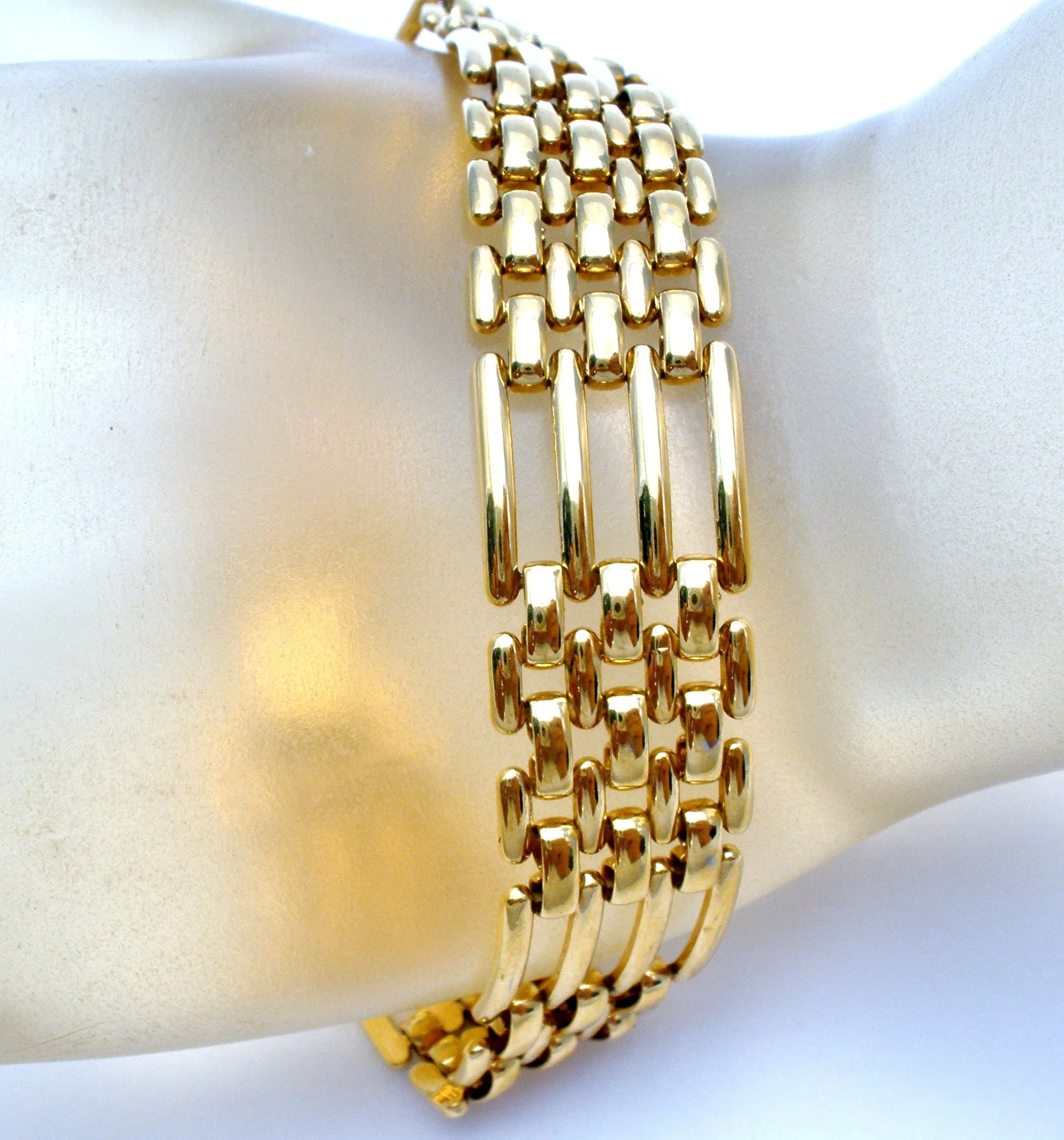 Napier Panther Link Jewelry Set