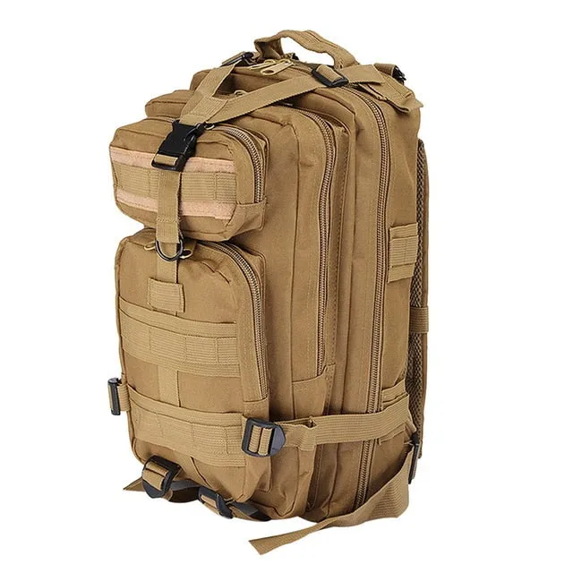 NIBESSER Nylon Tactical Backpack Military Backpack Waterproof Army Rucksack Outdoor Camping Hiking Fishing Large Capacity Bags