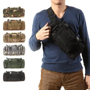 Outdoor Military Tactical Waist Pack 3L Waterproof Oxford Molle Camping Hiking Pouch Backpack Bag Waist Bags mochila militar