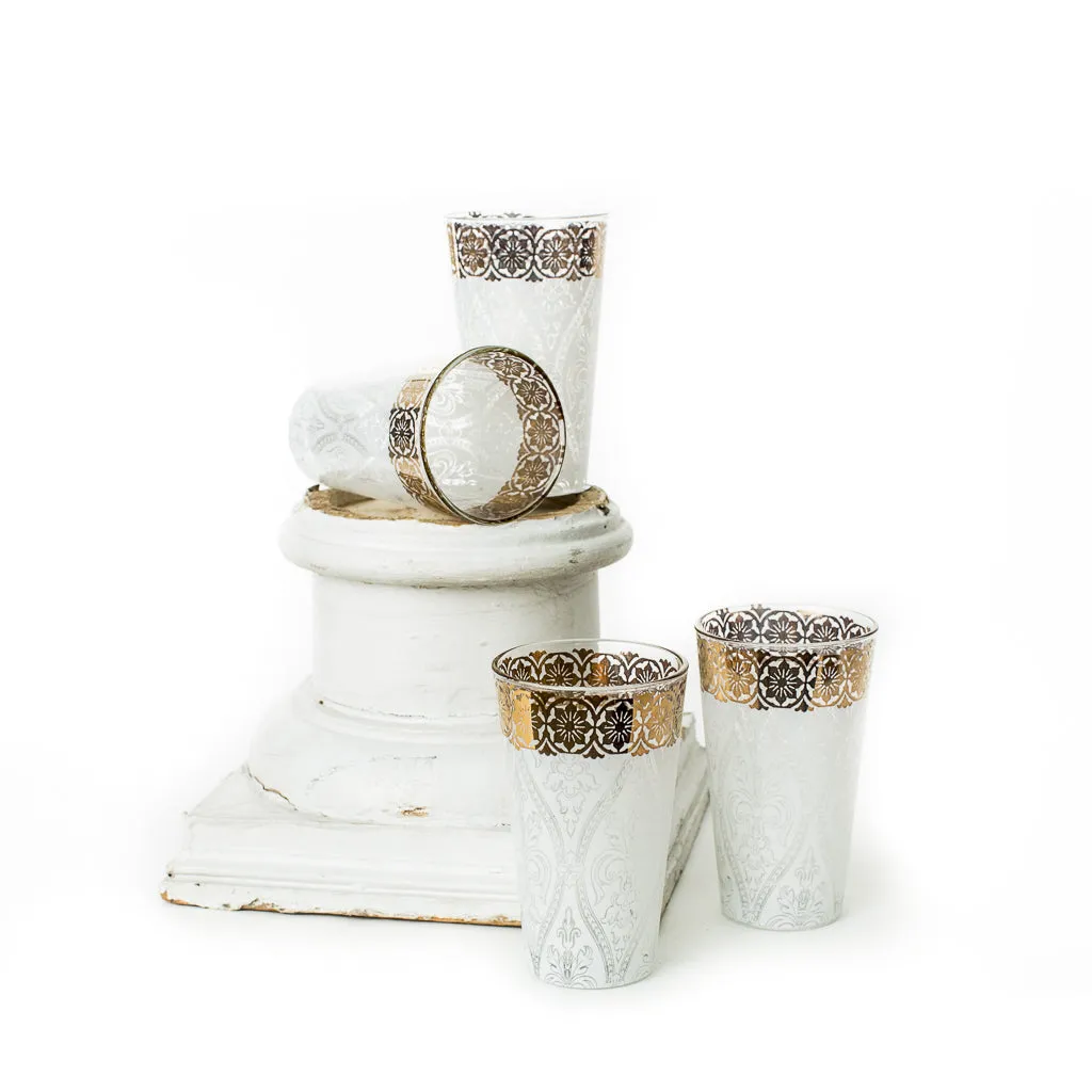 Patina Vie White Gem Glassware