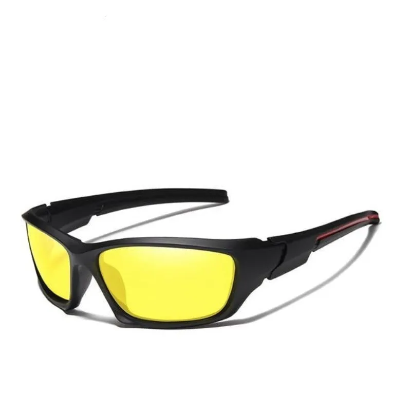 Polarized Ultralight UV Frame Square Sport SunGlasses