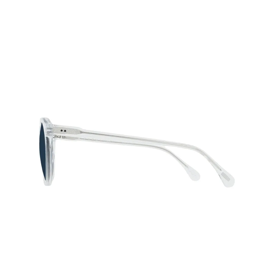 Remmy Sunglasses (Crystal Clear   Blue Smoke Polarized)