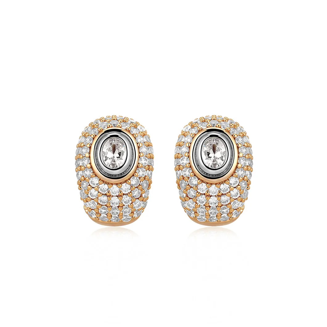 Rocksbox Exclusive Pave Jewelle Huggies