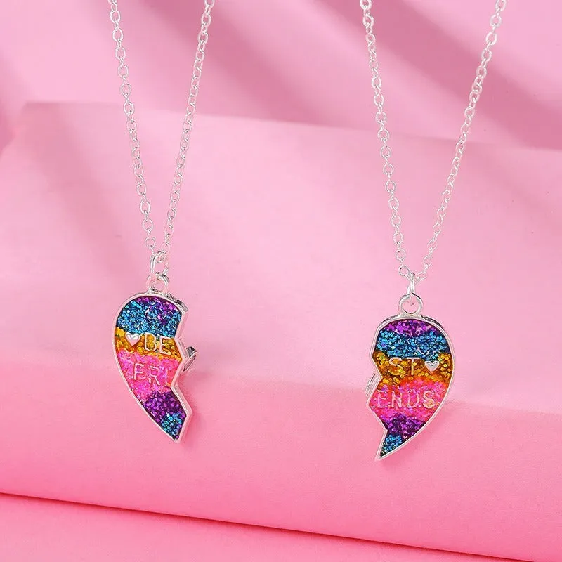 Shimmering BFF Pendant Set