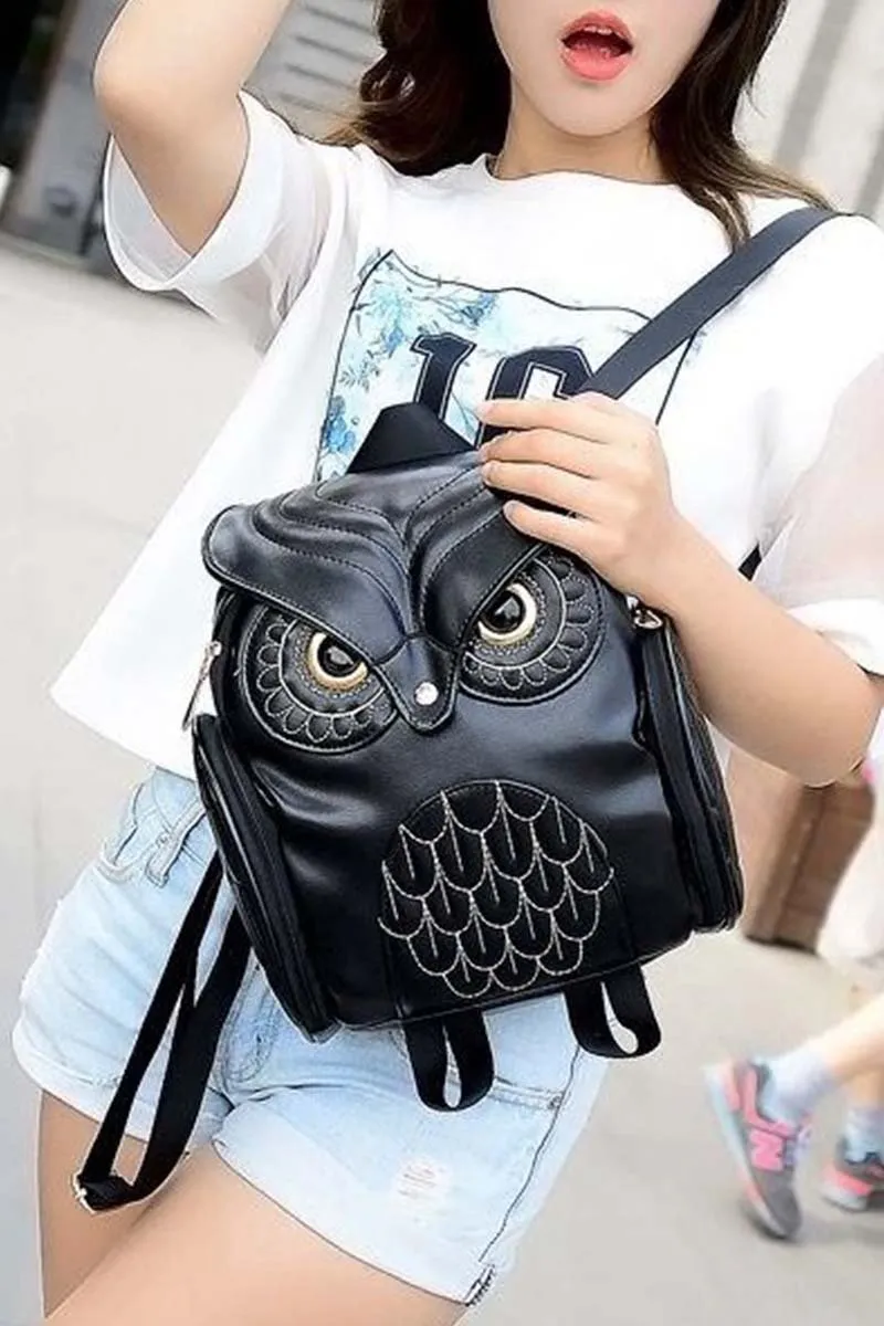 Vintage Owl Backpack